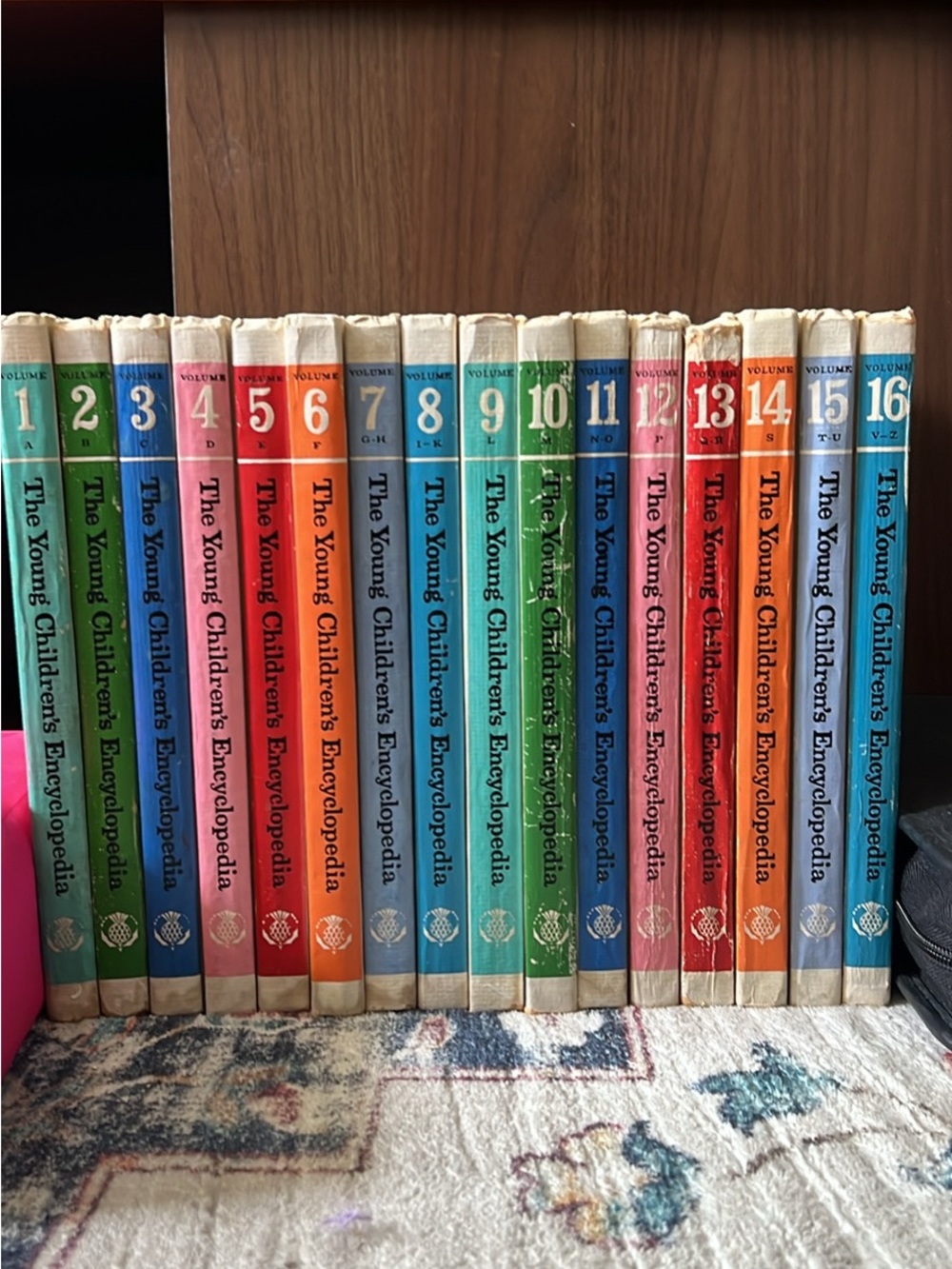 - The Young Children’s Encyclopedia Hardcover Set (Volumes 1-16) from 1970
